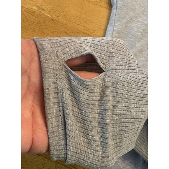 Athleta Dress Womens XS Gray Long Sleeve with Drawstring Hoodie - Picture 8 of 8